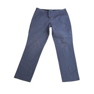 Express Mens Slim Stretch Pants 33x32 Blue